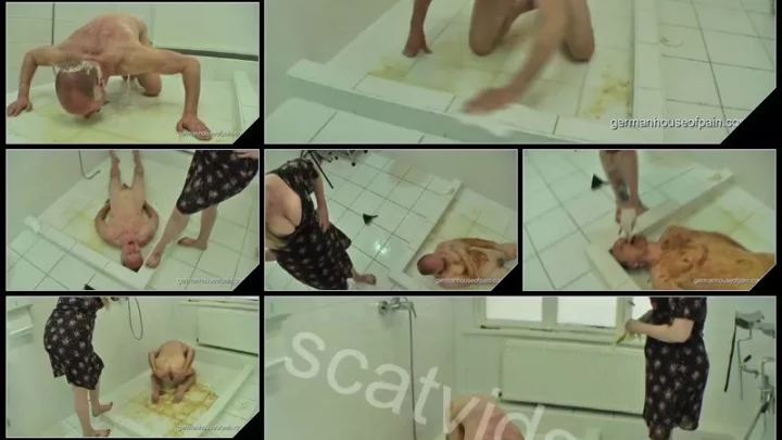 [GermanHouseOfPain com] Shit happens with Lady Grace  Part2 [Vomit, Femdom, Mature, Scat, Humilation, Pissing]