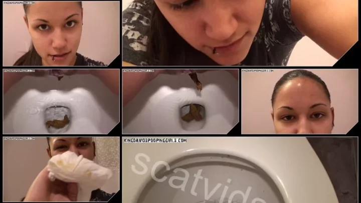 [KingDavidsPoopingGirls com – VoyeurPotty com] Prestin Natural Potty Stinky Turd   [Pooping, Scat, Piss]