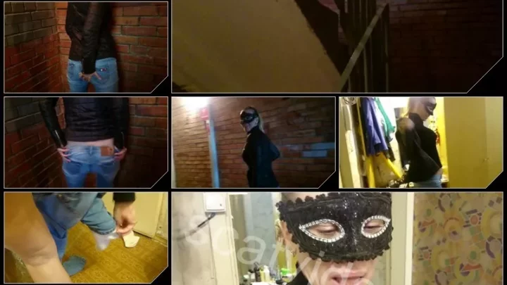 [Scatshop com – Brown wife] – Extreme  shiting in the public hall