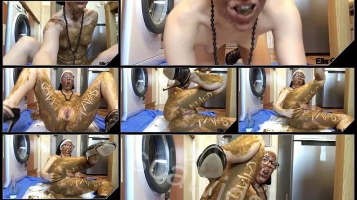 [ScatShop com] Full of Shit Nun – EllaGilbert [scat, masturbation, amateur, alone, anal, smearing]