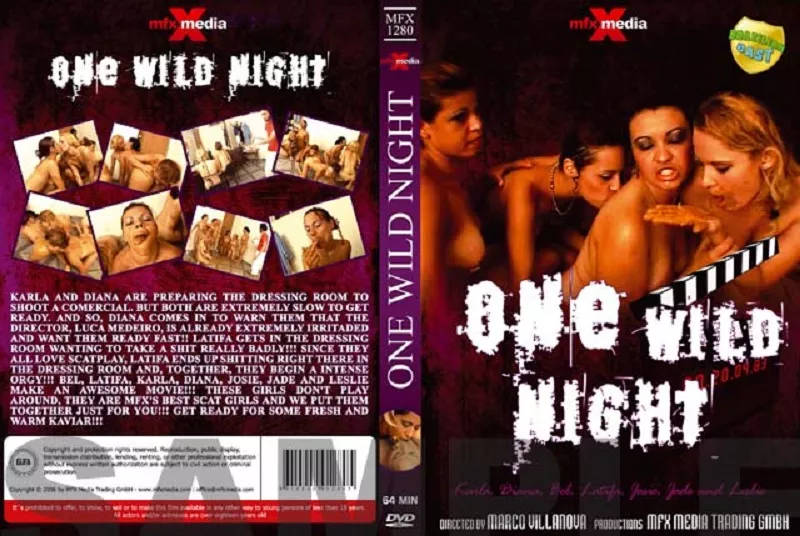 MFX-1280 – One Wild Night [Marco Villanova – Mfx-media] [Scat, Piss, Lesbians, Vomit]