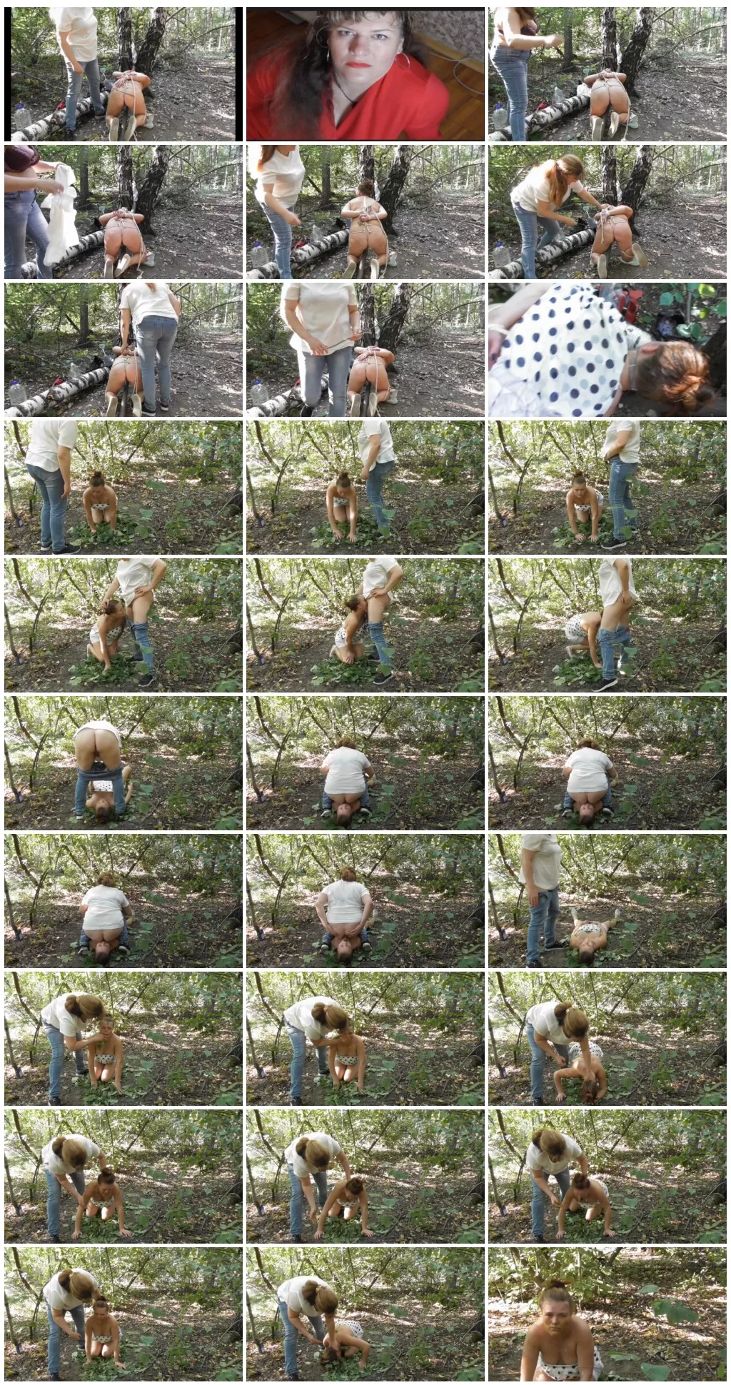 Shitting in mouth slavegirl in woods [Scat Lesbians,Toilet Slavery, Domination, Eat shit ,Licking,Humiliations]