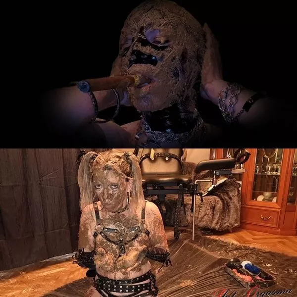 SlutOrgasma: extreme shit and puke eating