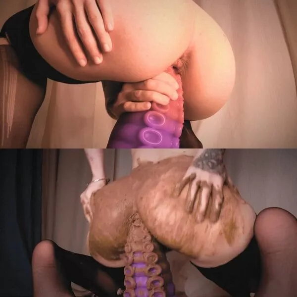 Dirty riding on SHITTY BADASS TENTACLE DirtyBetty