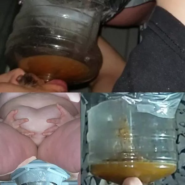 SSBBW Queen Siya 3 enema chugging scenes, SMALL PEAR VS. VERY LARGE BAG