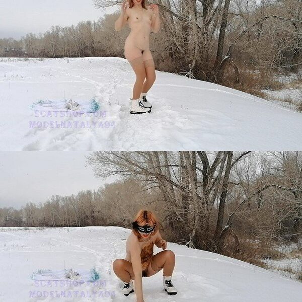 ModelNatalya94 Extreme, Olga in shit, snow and frost