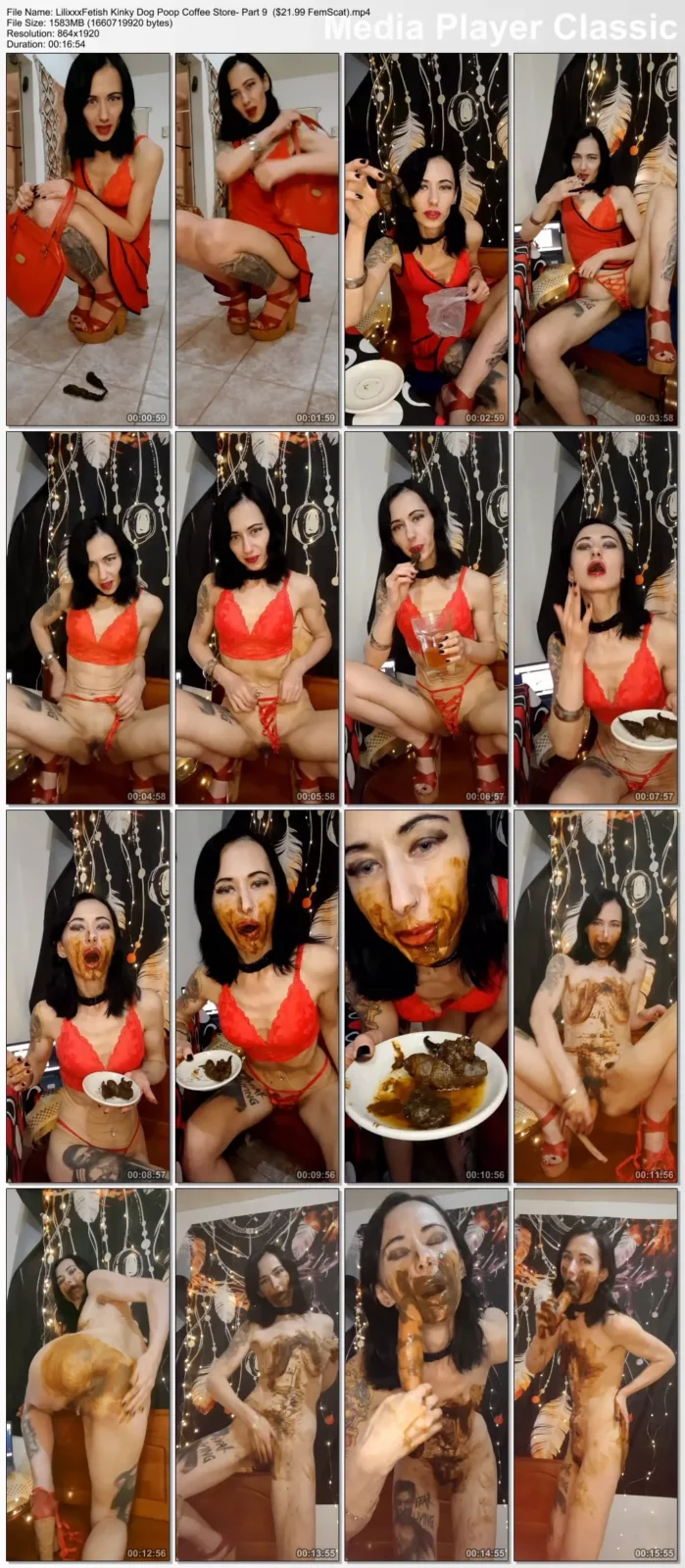 Screenshot 1 from LilixxxFetish Kinky Dog Coffee 9 Part Store- Poop