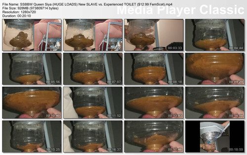 SSBBW Queen Siya New SLAVE vs. Experienced TOILET