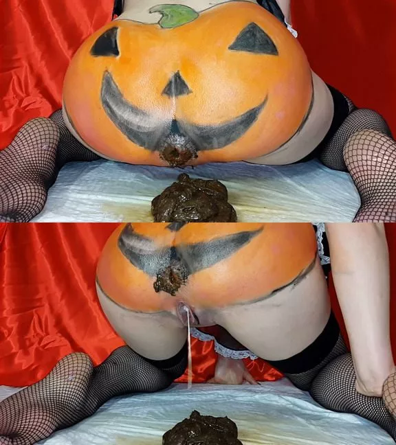 Anna_Coprofield – Clean out my dirty pumpkin