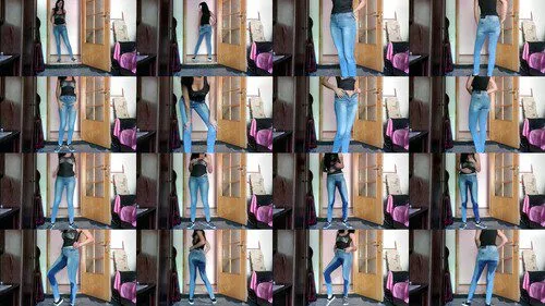 ModelNatalya94 3 Natalya jeans wet
