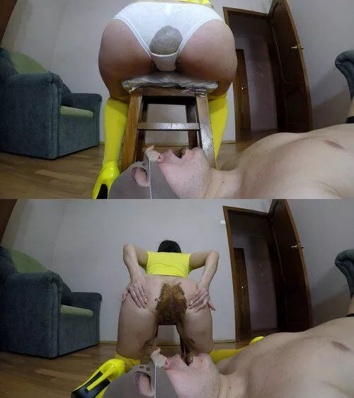 ElenaToilet Tasting My Messy Panty
