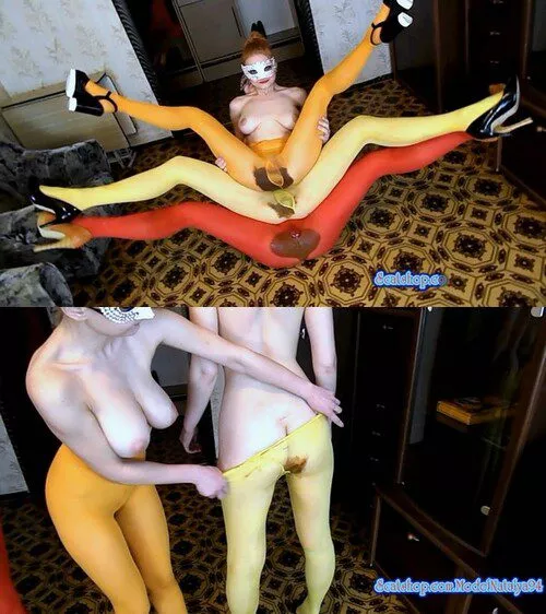 ModelNatalya94 Shit in colored pantyhose