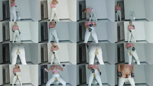 Sarathonson exercising Poopy pants while