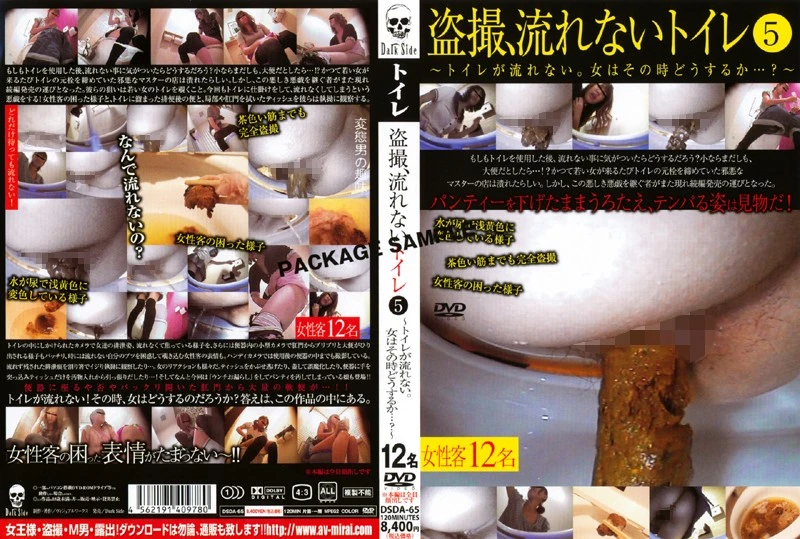 DSDA-65 – 盗撮、流れないトイレ 5 Scat Voyeur トイレ(盗撮)