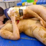 OPUD-187 レズスカ女子○○ソープ セーラー服糞まみれ排泄レズ浴場 Kiss 女子校生 OPERA（オペラ） コスチューム 宮川れみLesbian