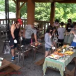 OPUD-175 BBQ仮設トイレ盗撮 肉食女子の極太脱糞! OPERA（オペラ） スカトロ