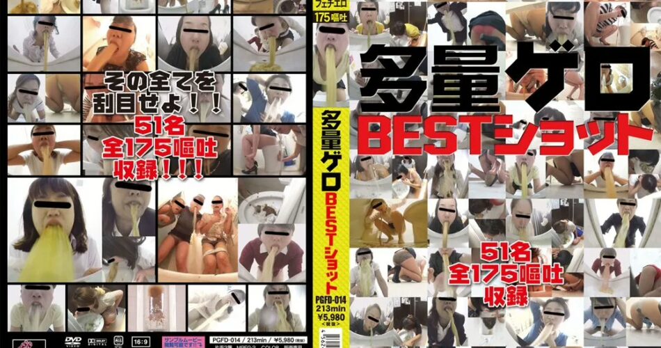PGFD-014 多量ゲロBESTショット スカトロ Omnibus ポアハウス Vomit