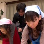 NFDM-285 Honjou Hitomi, Yanagida Yayoi お掃除オバサンに掃除道具で強制射精させられた僕 コスチューム その他コスチューム 人妻・熟女