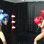 RCTD-069 Sakisaka Karen, Saeki Erika ガチンコ全裸女子ボクシング 100分 Fetish ロケット