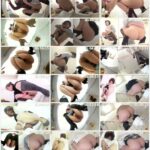EE-160 ジェイド 公衆トイレ盗撮 うんこしたのに紙がない!?さあどうする… Defecation