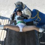 GHKQ-89 北川りこ 非変身ヒロイン チャージマーメイド 決戦 アナザーワールドの葵七海 Clothes GIGA（ギガ） メイド系 巨乳パンスト Costume