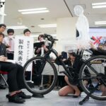 SDJS-034 Aramura Akari SOD女子社員 噴射式2穴交互挿入アクメ自転車がイクッ… 露出 Squirting OL・秘書 潮吹き
