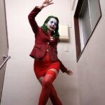 BDA-111 Hatano Yui 道化師の女 Costume あばしり一姦 Bermuda / Mousouzoku Cosplay