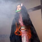 BDA-121 Hatano Yui ワルプルギスの虜 狐眼の鬼 イラマ 着物3P Bermuda / Mousouzoku