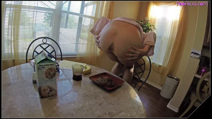 Full poop Breakfast Plate scat
