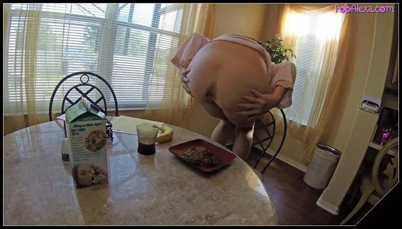 Full poop Breakfast Plate scat