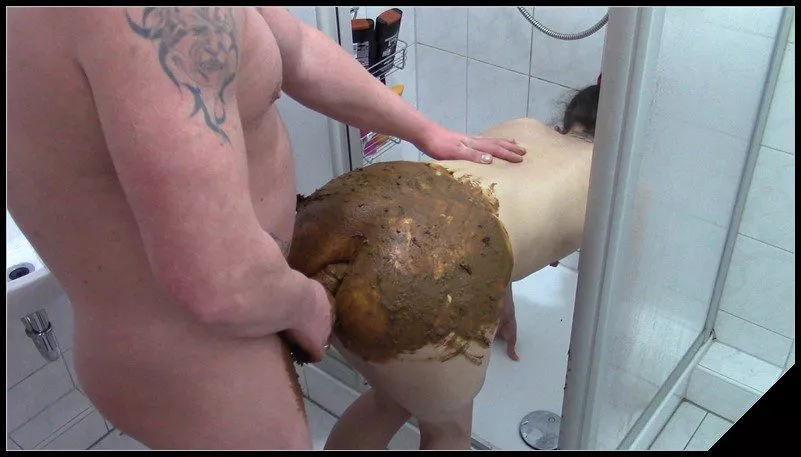 Fully lubricated with shit KV-GIRL [anal sex, new dirty anal porn, best scat sex]
