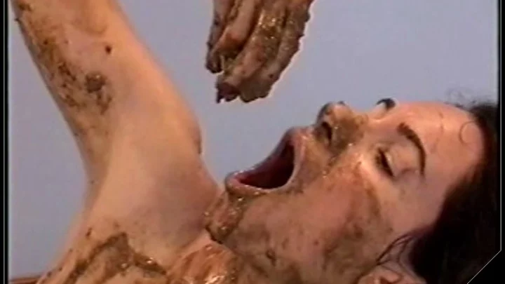 Toilet Sherry 4 Please Shit In My Mouth [dildo masturbation, shit, eat shit, Scat, smearing, defecation, masturbation]
