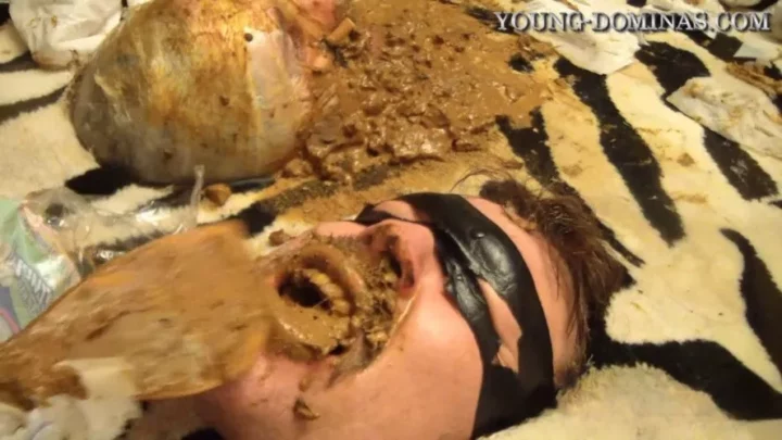 Feeding Shit New Slaves First Time With no Way Out Part 9. P1