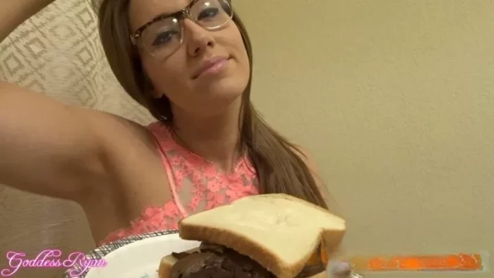 Goddess Ryan Eat My Spit and Shit Sandwich