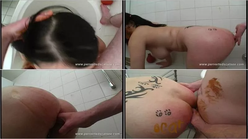 HotDirtyIvone PERVERTEDSCATSEX BROWN SHIT BLOW-JOB