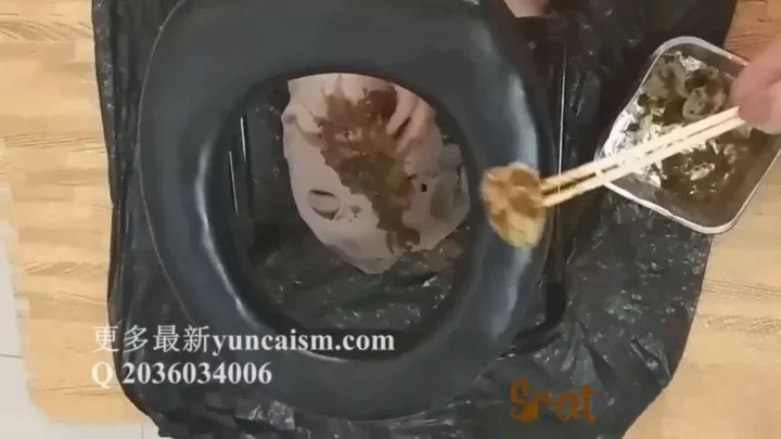 HUIZHU088 Slave Worships My Ass And Shit ASIAN Scat