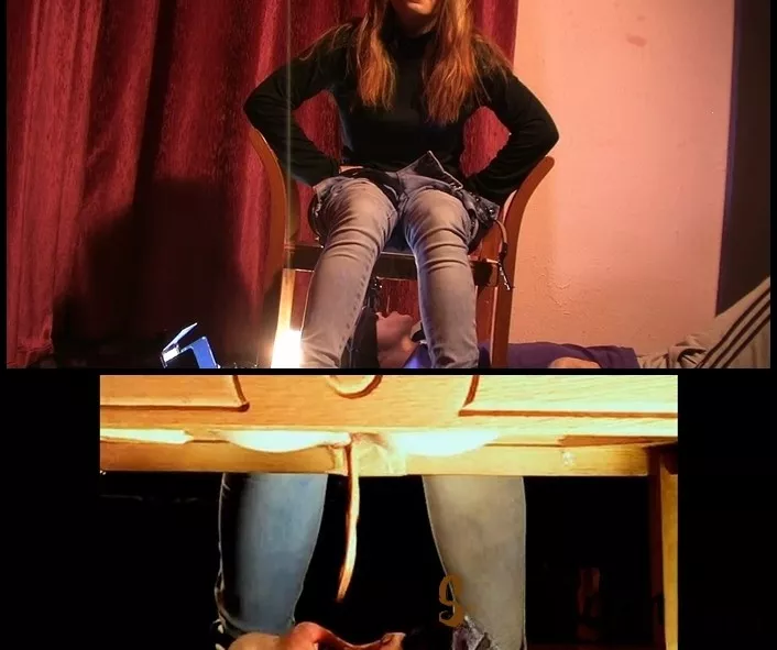 Kate Jenny Gina Princess Kate acquires an obedient toilet submissive