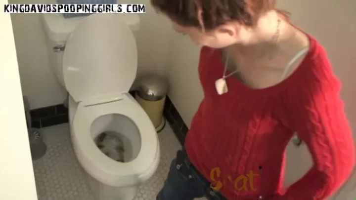 KingDavidPoopingGirls Drew Huge Toilet Poop. P1