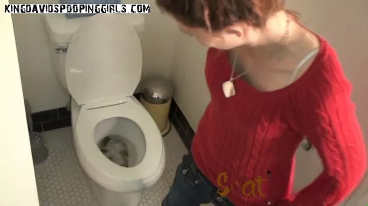 KingDavidPoopingGirls Drew Huge Toilet Poop. P1
