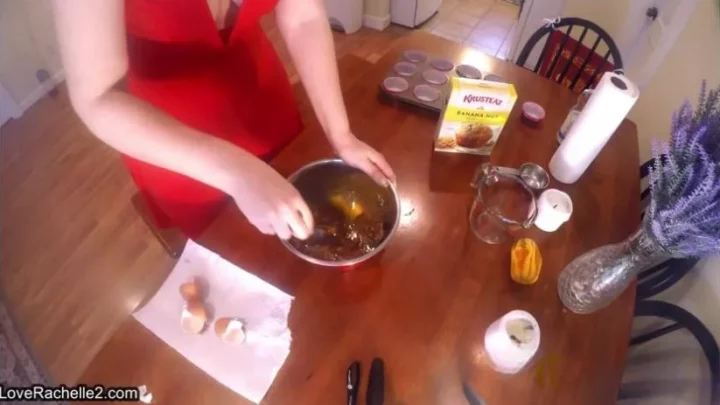 LoveRachelle2 Submissive Deserves A Treat! Baking Poop Muffins