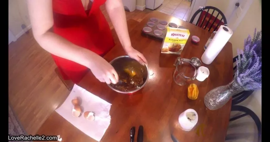LoveRachelle2 Submissive Deserves A Treat! Baking Poop Muffins