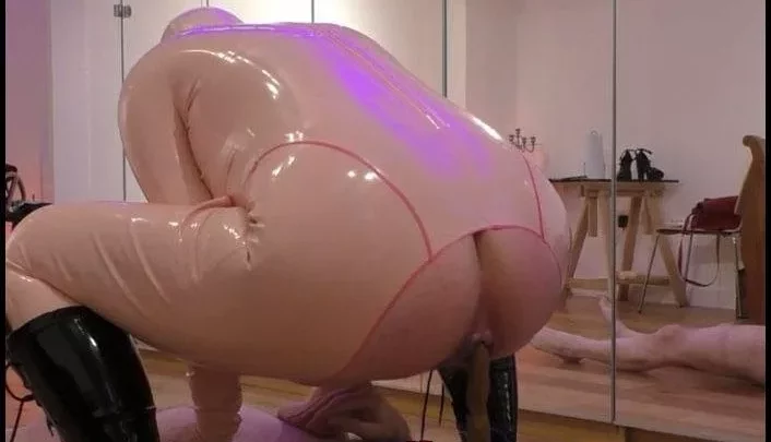 MistressEvilyne My Shit All Over Your Cock And Face