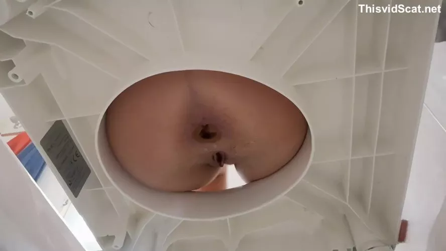 My Asshole Gaping While I Push Out This Big Shit. P1