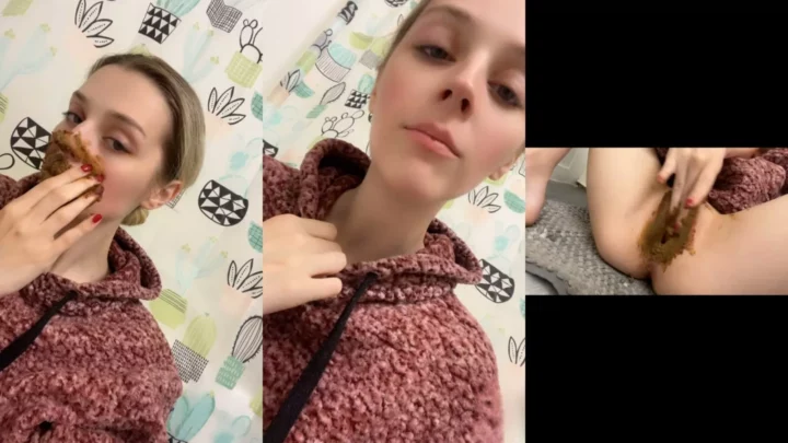 My face shit Scat P1