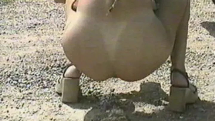 Myranda Hottie Scat Outside Highway