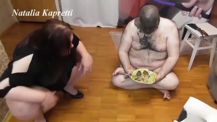 Natalia Kapretti Today Snout, Your Pig Dinner Toilet Shit,