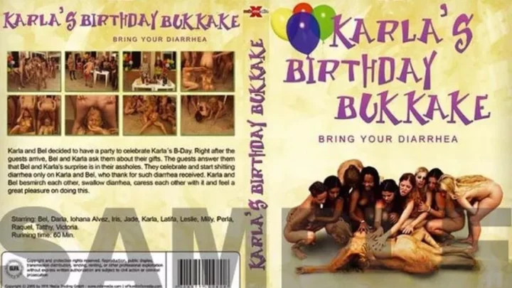 Nicolettaxxx DIARRHEA BUKKAKE YOUR KARLAS BRING BIRTHDAY