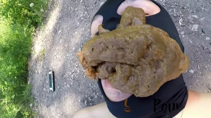 scatdesire Shitting in the Mouth Outdoor