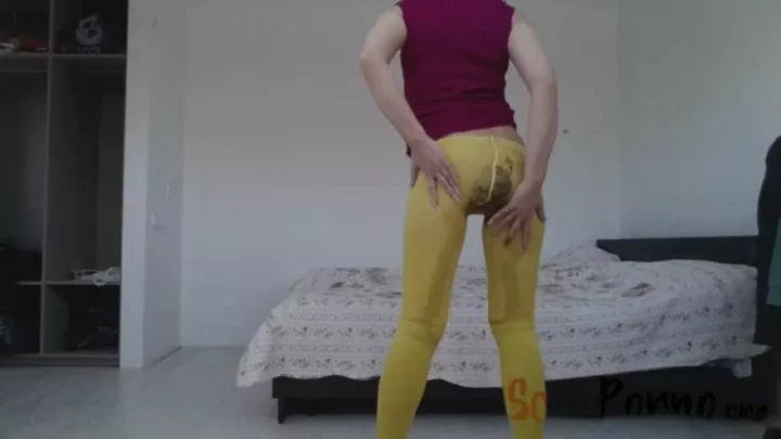 thefartbabes Tights Slap Yellow Messy