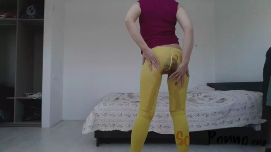 thefartbabes Tights Slap Yellow Messy